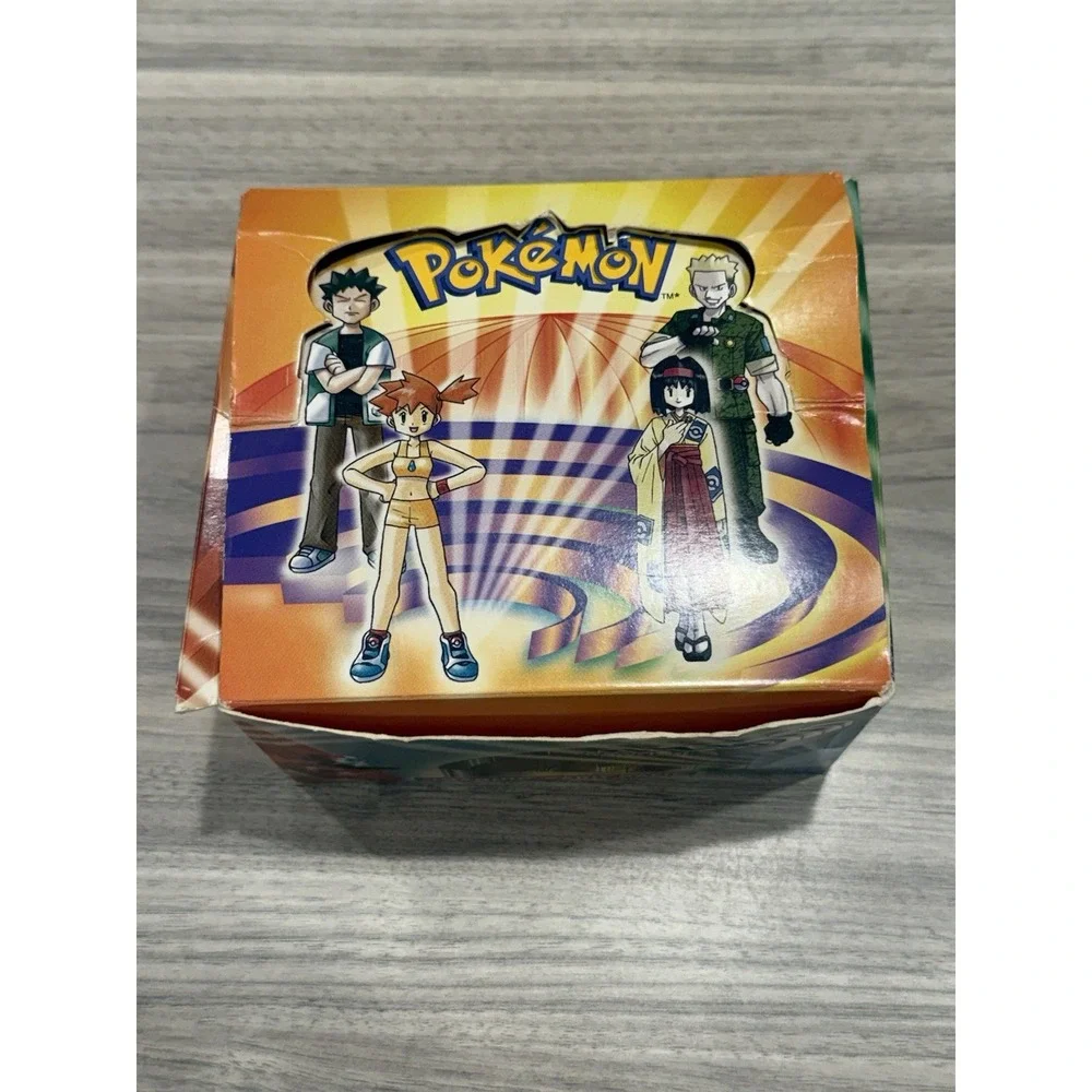 pokemon 2000 booster box Topps Movie 2000 – Baseball Card Exchange Lot Detail - 2000 Pokemon